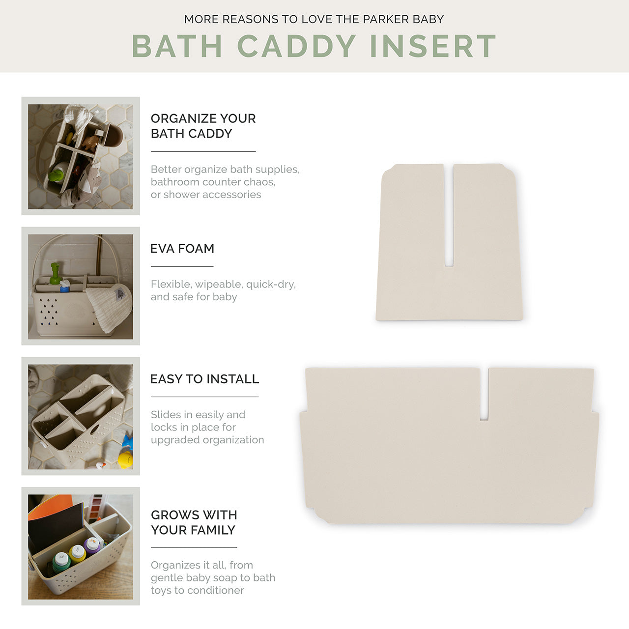 Bath Caddy Insert - PhishStones Products