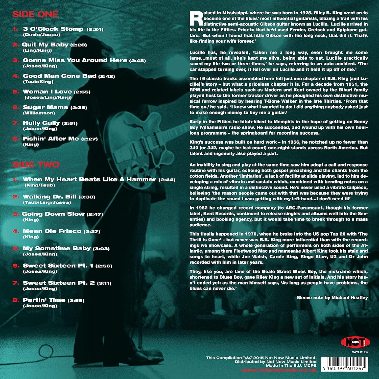 Bb King - The King Of The Blues - Original Classics (LP) - PhishStones Products