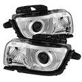 SPYDER Xtune Chevy Camaro 10-13 Ccfl Halo ProjectOEr Headlights Chrome PRO-JH-CCAM10-CCFL-C 9028236