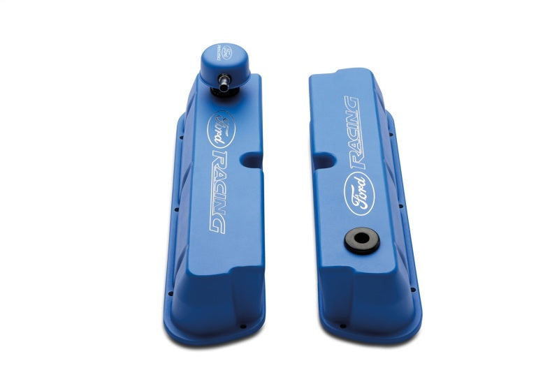 Ford Valve Cover Set Aluminum 302 Blue Laser Etched FRDM6582-LE302BL