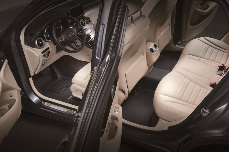 3D MAXpider 2019-2021 Volvo XC40 Kagu 1st & 2nd Row Floormat - Black L1VV03001509