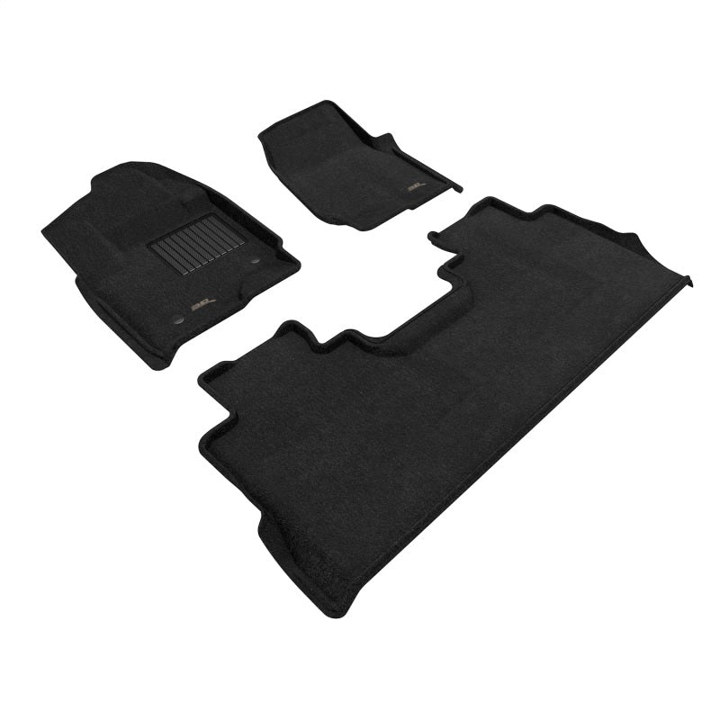 3D MAXpider 17-21 Ford F-250 / 350 / 450 Supercrew 5-Seat Supercrew Elegant Black R1 R2 L1FR10804709