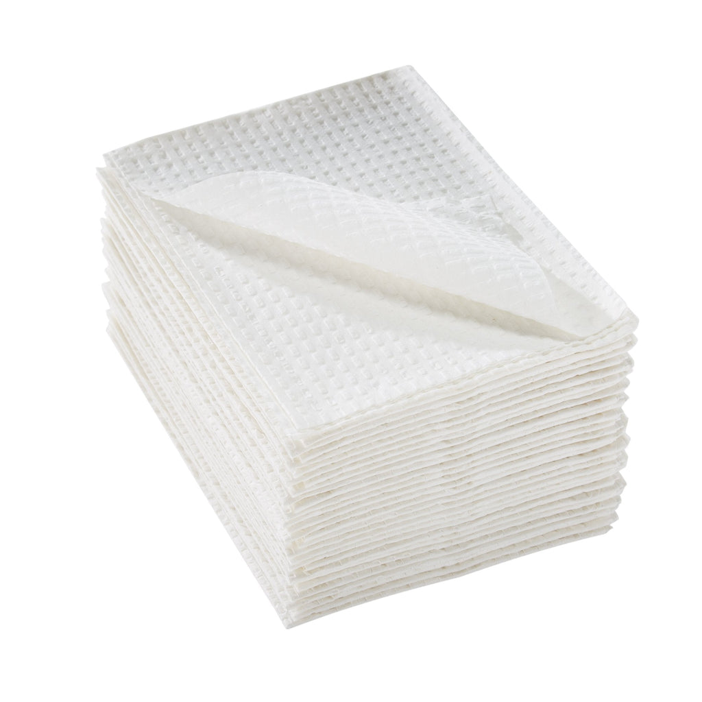 McKesson Economy Nonsterile White Procedure Towel, 13 x 18 Inch 18-859