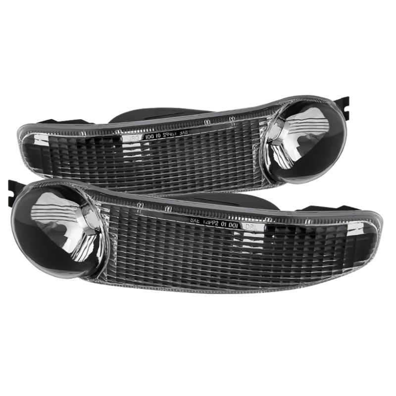 SPYDER Xtune GMC Sierra Denali 00-06 Bumper Lights Black CBL-GD00-BK 9027079