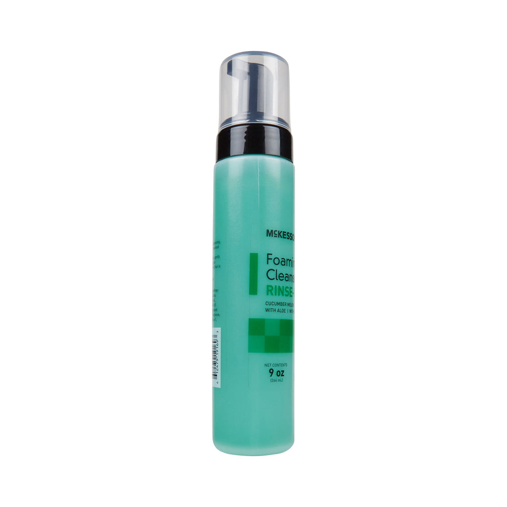 McKesson Rinse-Free Body Wash, Cucumber Melon Scent, 9 oz Pump Bottle 53-22952-9