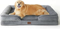 Bedsure XL Plus Orthopedic Dog Bed for Extra Large Dogs - Washable XLarge Dog Cat Bed Waterproof, Comfort Dogs Couch Sofa with Washable Removable Cover, Pet Bed with Nonskid Bottom, Grey, 48" - PhishStones Products