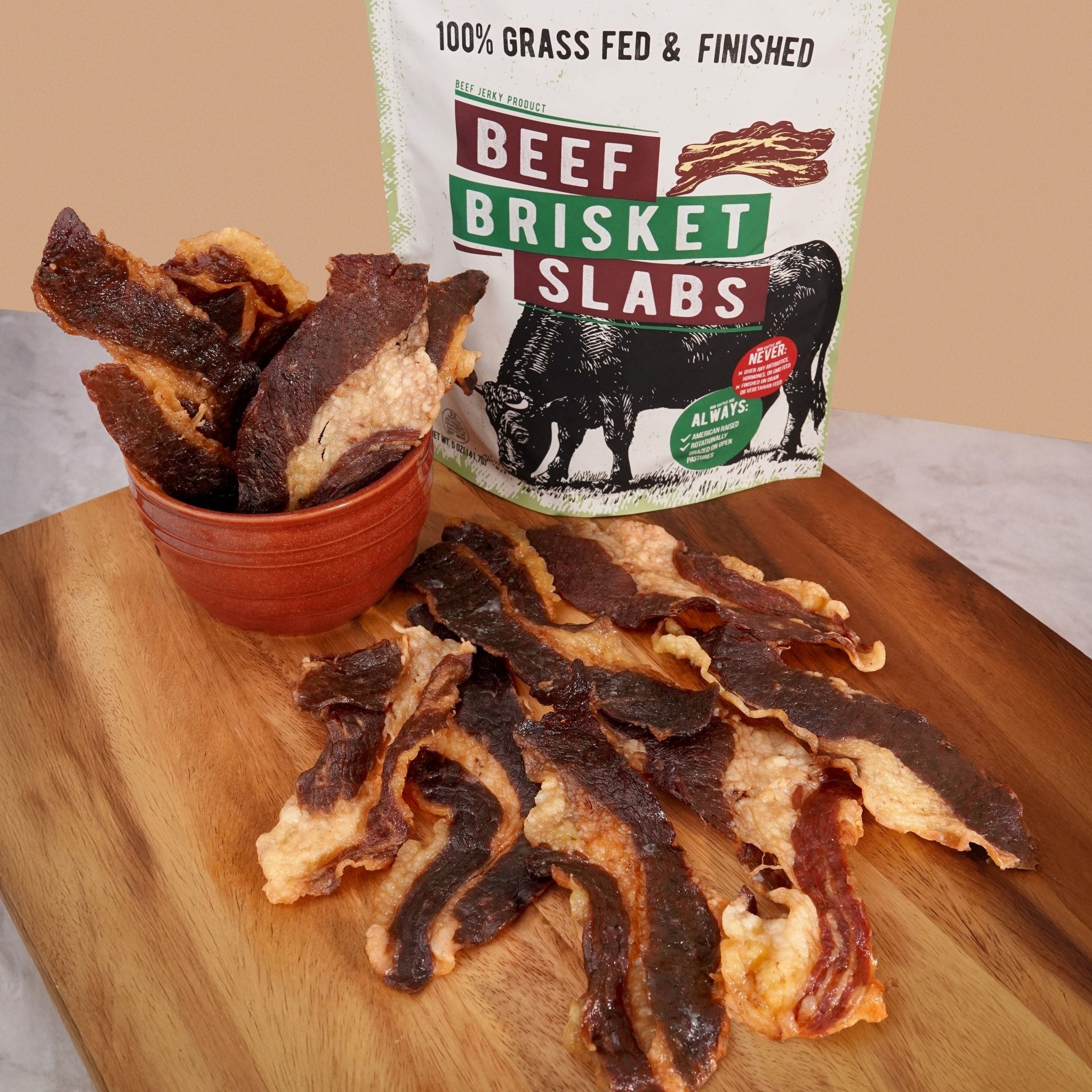 Beef Brisket Slabs - 100% Grass - Fed & Finished - PhishStones Products