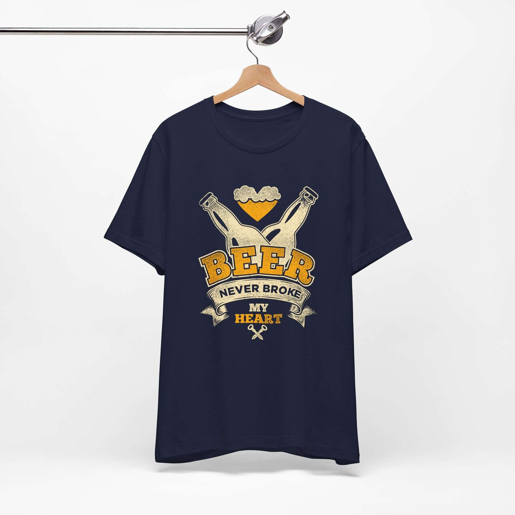 Beer Never Broke My Heart BBQ T-Shirt