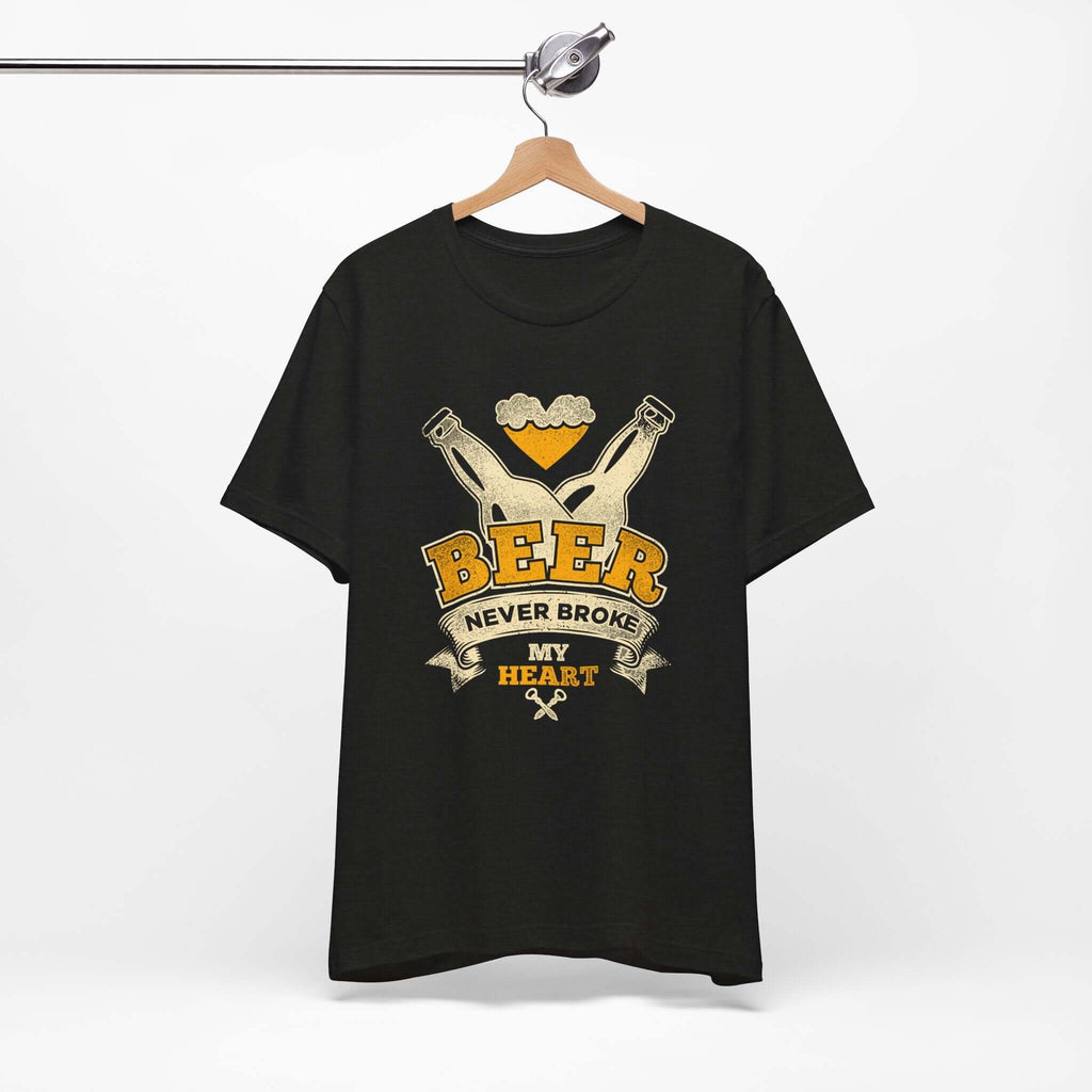 Beer Never Broke My Heart BBQ T-Shirt
