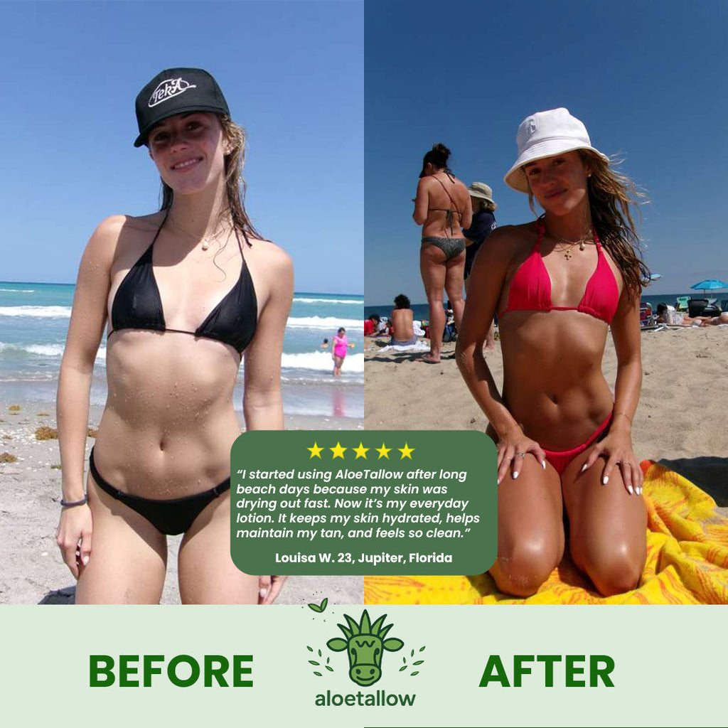 Tallow + Aloe Face & Body Lotion | 8 Clean Ingredients