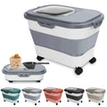 Best 20 Lb Pet Food Containers with Wheels and Lids - PhishStones Products