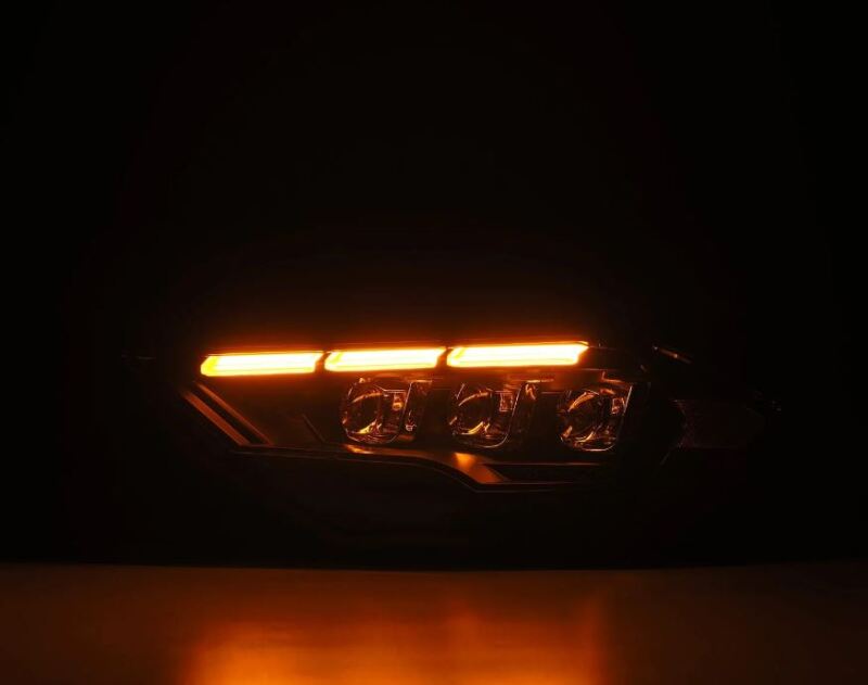 AlphaRex 18-20 Ford Mustang NOVA LED Proj Headlights Black w/Activ Light/Seq Signal/Switch DRL 880264 *Discontinued
