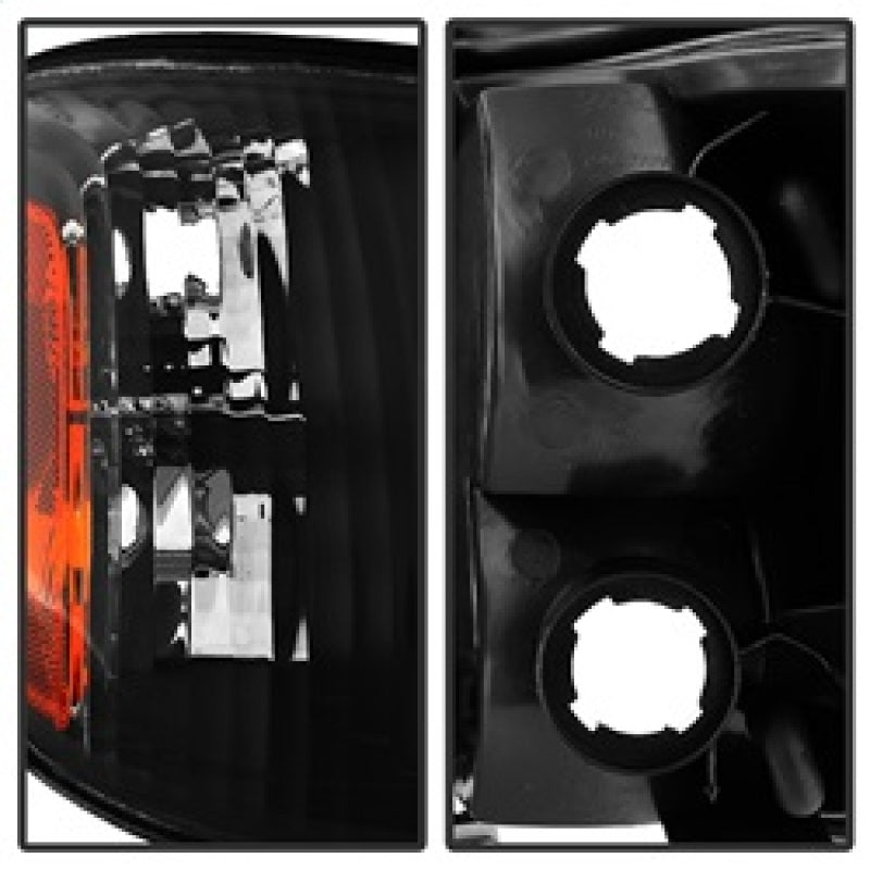 SPYDER Xtune Toyota Tundra Double Cab 05-06 OEM Style Headlights & Corner Lights Black HD-JH-TTUN05-AM-BK 9034336