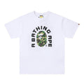 Bathing Ape White T-Shirt without Collar