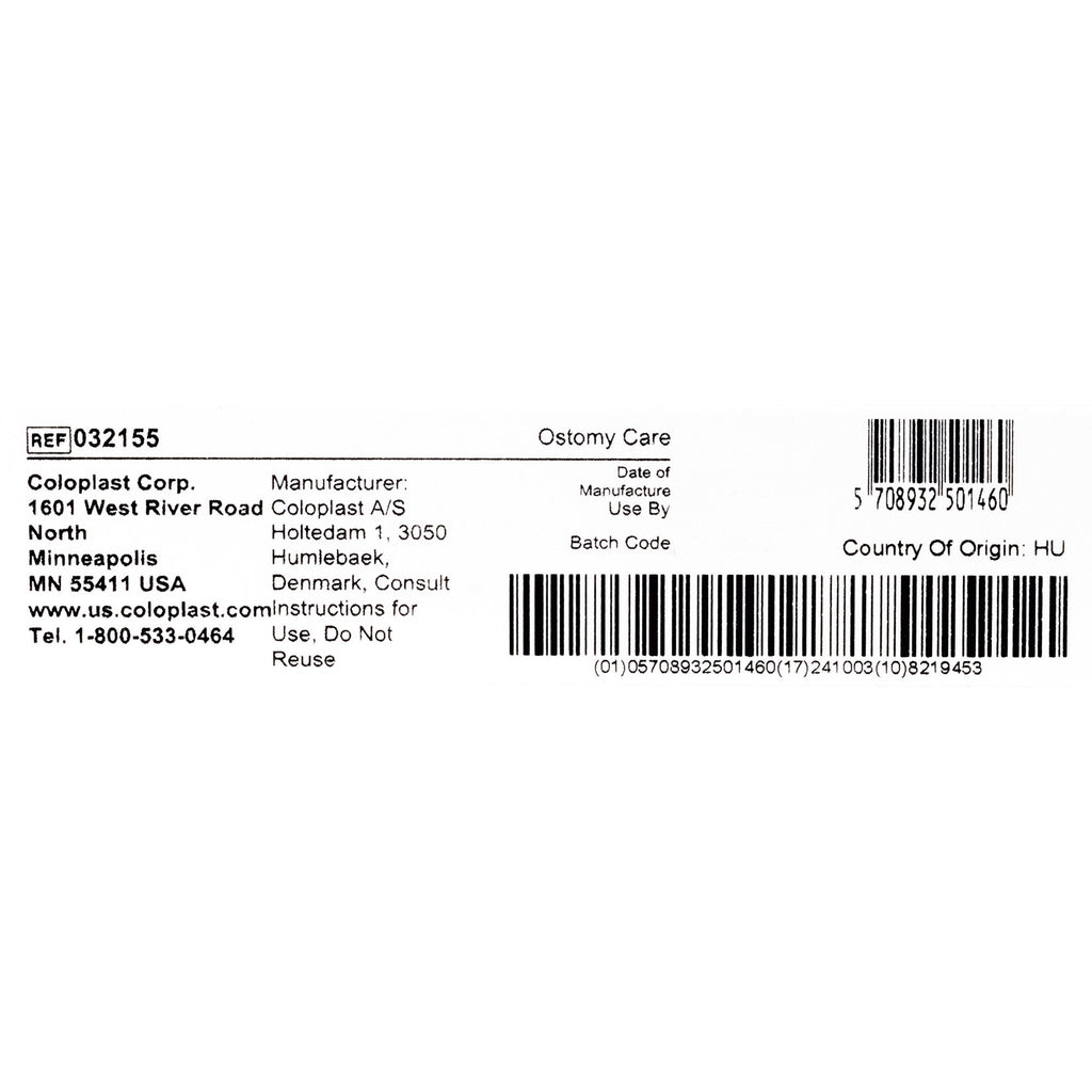 Brava® Stoma Skin Protective Sheet Ostomy Barrier with Moist Adhesion, 6 x 6 in. 32155