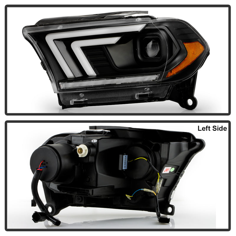 SPYDER 11-13 Dodge Durango (HID Model Only) Projector Headlights - Black PRO-YD-DDU11HIDSI-BK 5088680