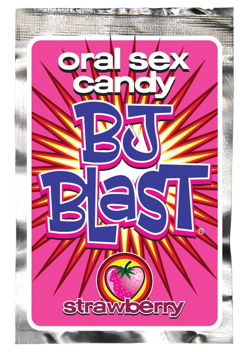 BJ Blast Oral Sex Candy - Strawberry - PhishStones Products