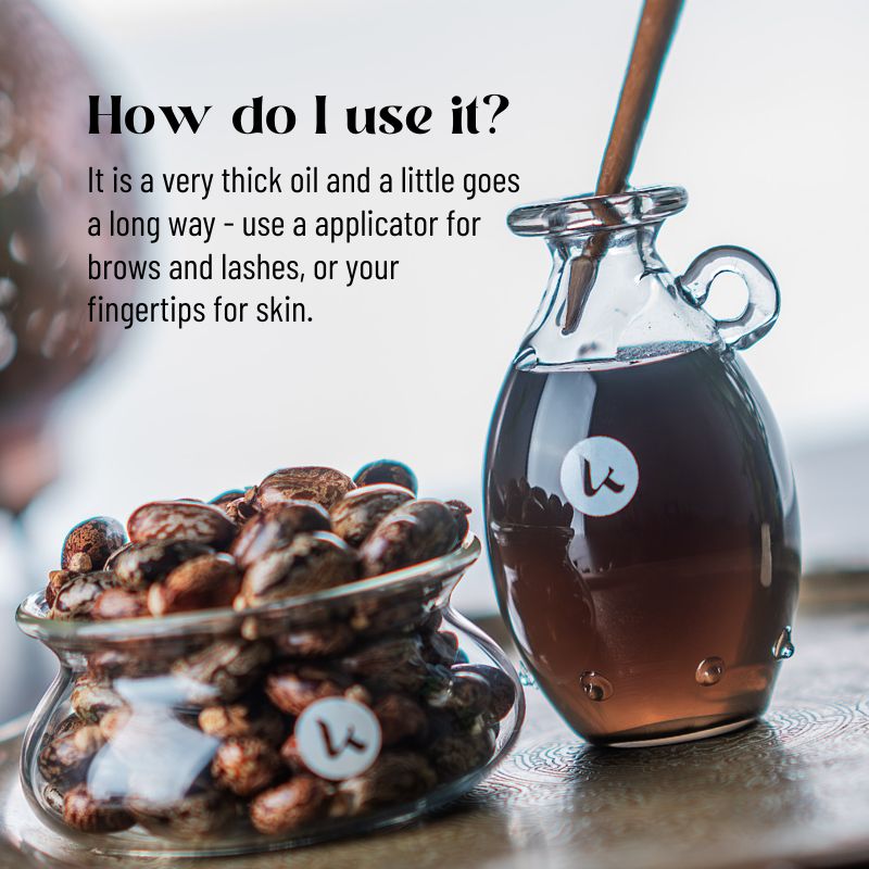 Black Castor Oil for Hair & Brows - PhishStones Products