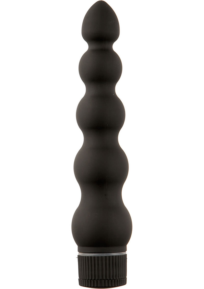 Black Magic Ribbed Waterproof Vibrator