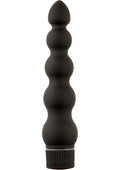 Black Magic Ribbed Waterproof Vibrator
