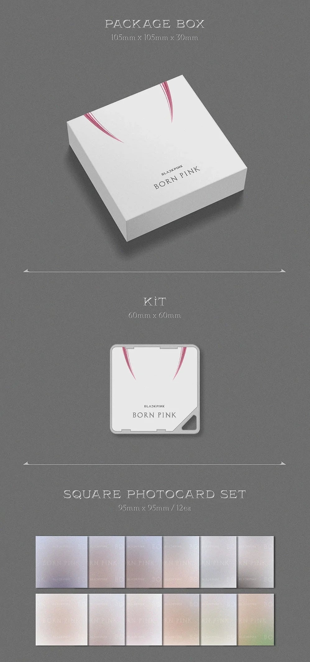 BLACKPINK 2nd Full Album - Born Pink (Box Set Ver)