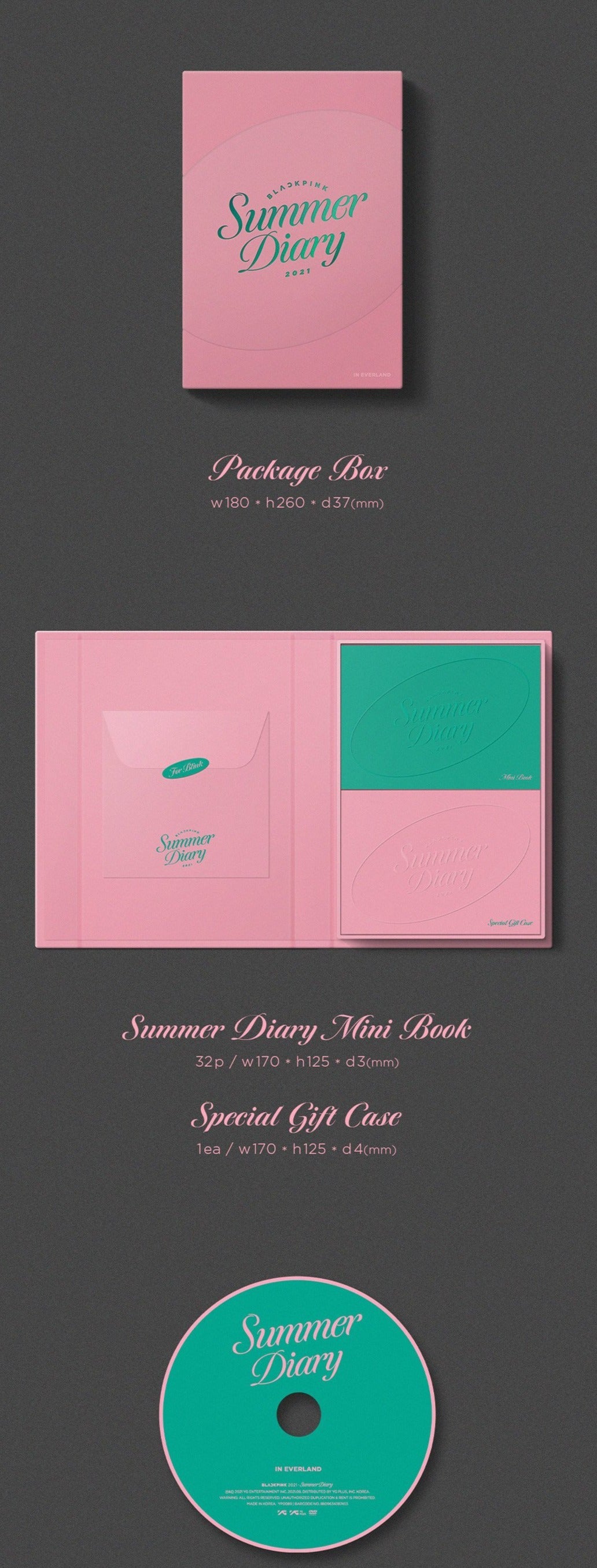 BLACKPINK Official 2021 Summer Diary