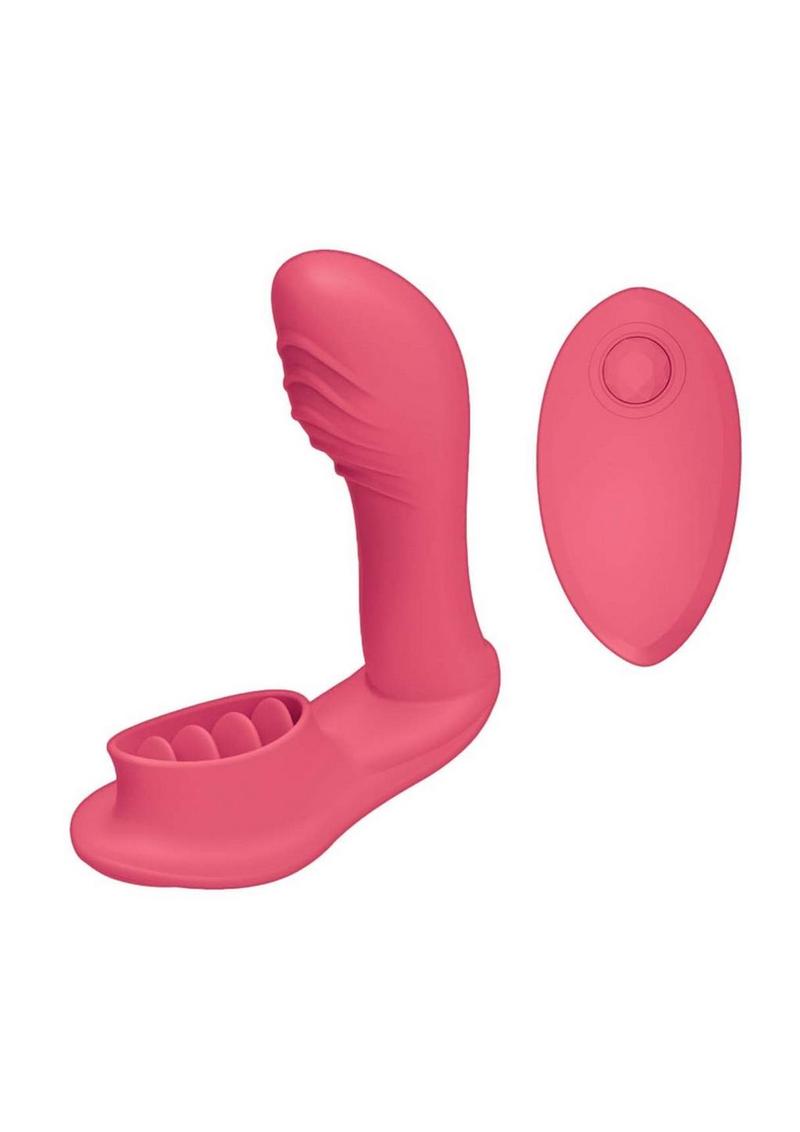 Blaze Remote Control Satisfier Rechargeable Silicone Mini Vibrator - PhishStones Products