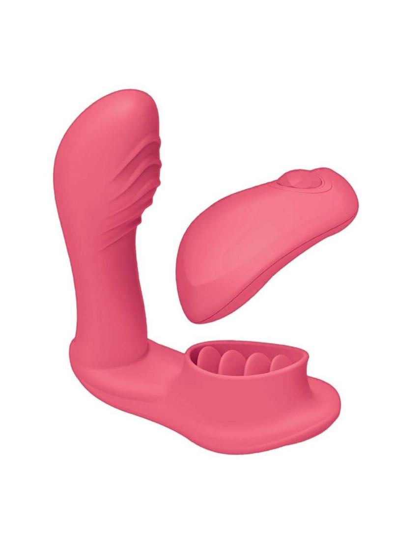 Blaze Remote Control Satisfier Rechargeable Silicone Mini Vibrator - PhishStones Products