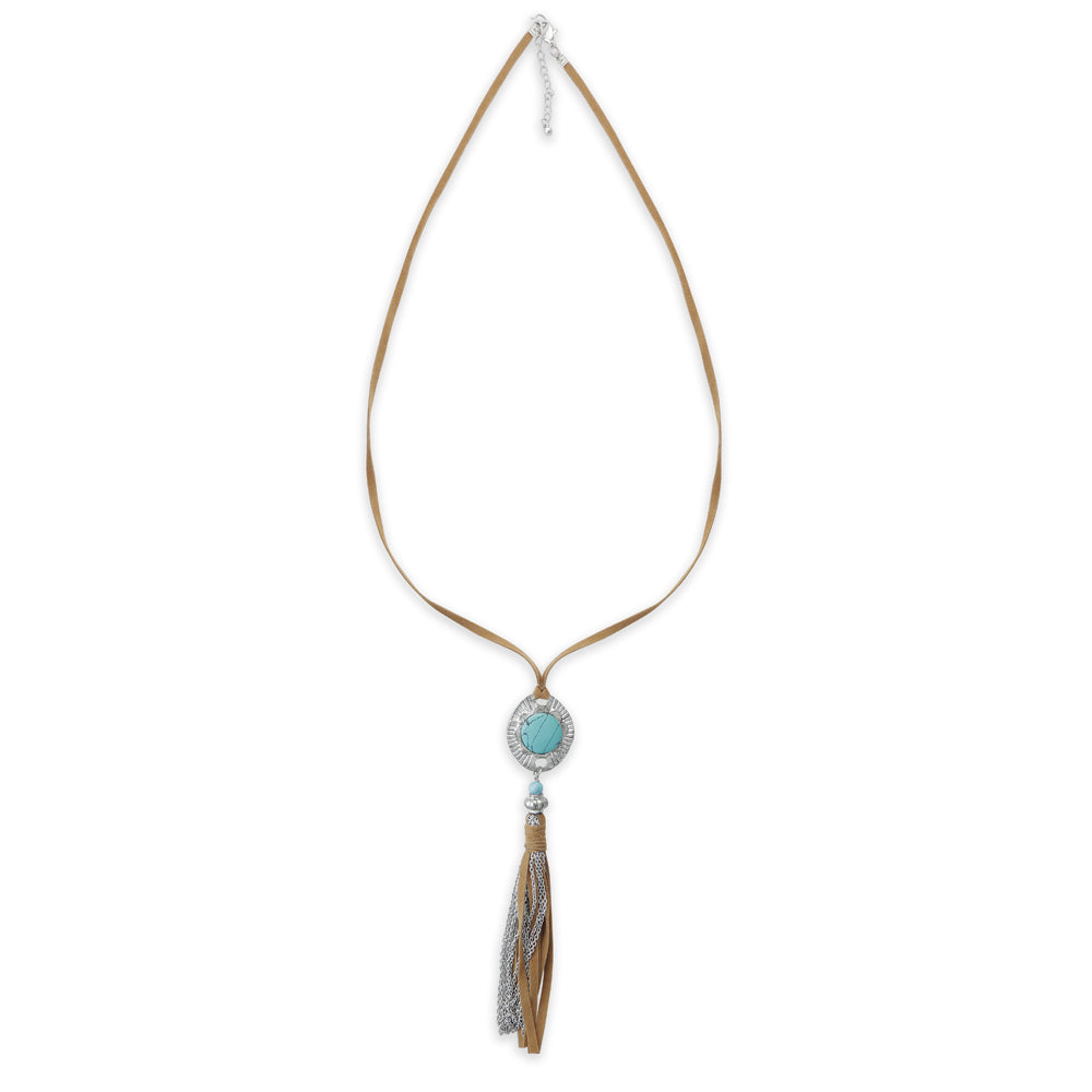 Blue Coin Necklace - PhishStones Products