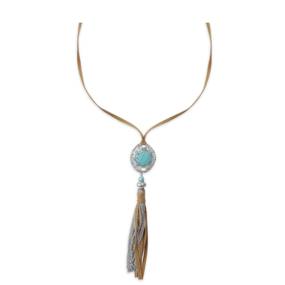Blue Coin Necklace - PhishStones Products