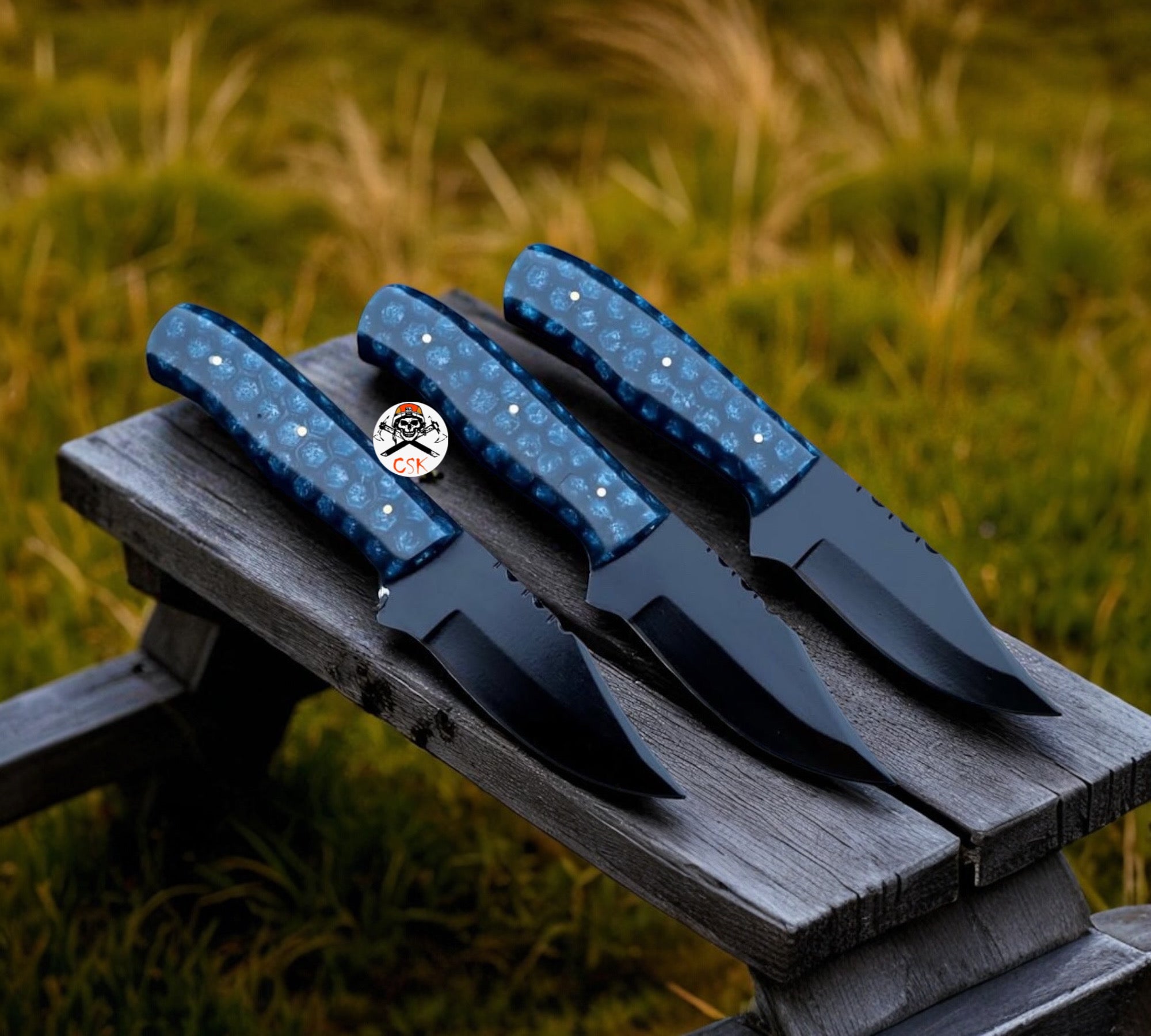 Blue Honeycomb Blade Set - Ultra - Sharp Utility Knives - PhishStones Products