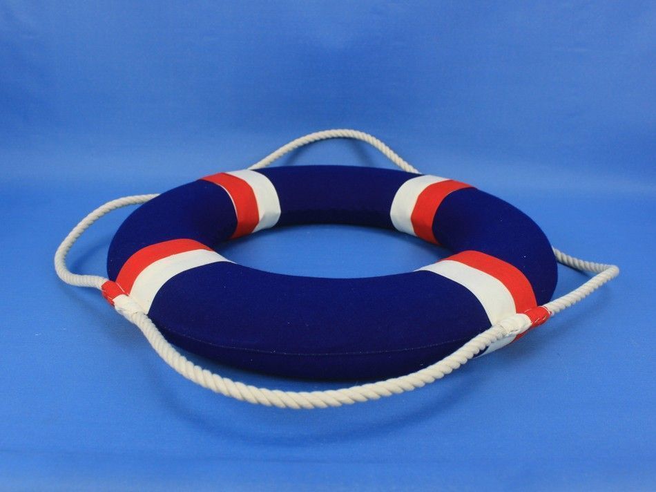 Blue Jacket Decorative Lifering 15""