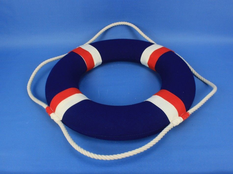 Blue Jacket Decorative Lifering 15""