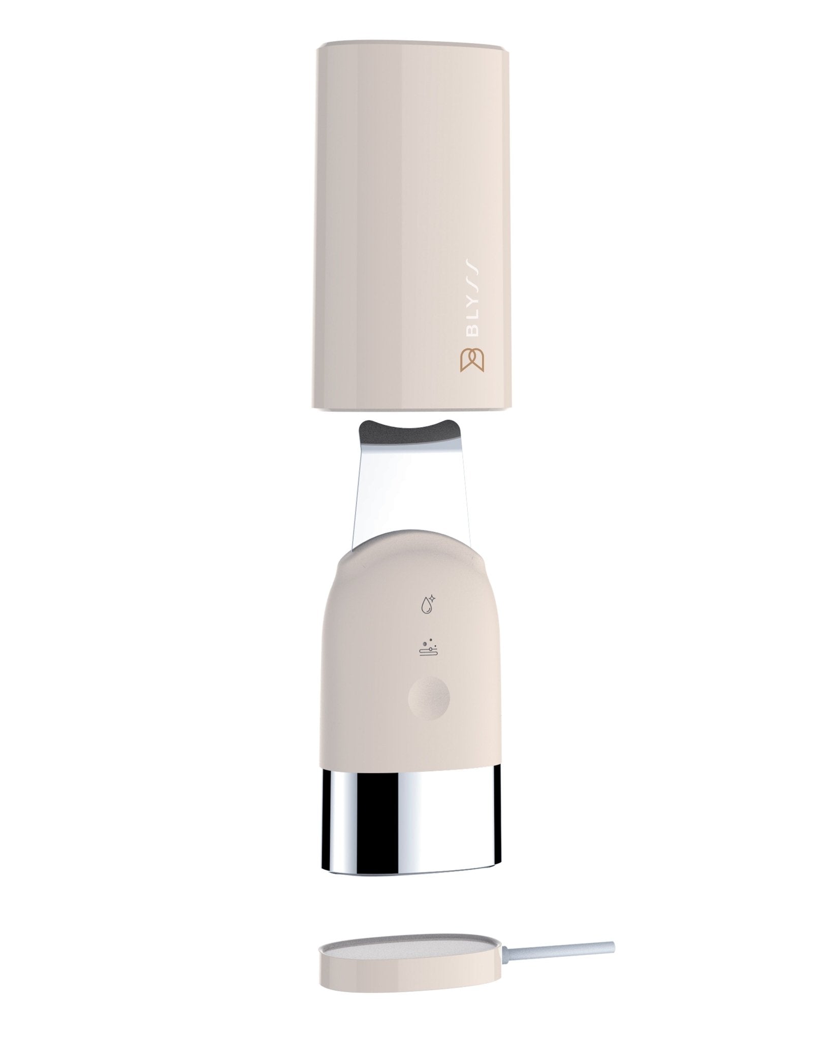 Blyss Iris – Ultrasonic Facial Scrubber & Skin Spatula - PhishStones Products