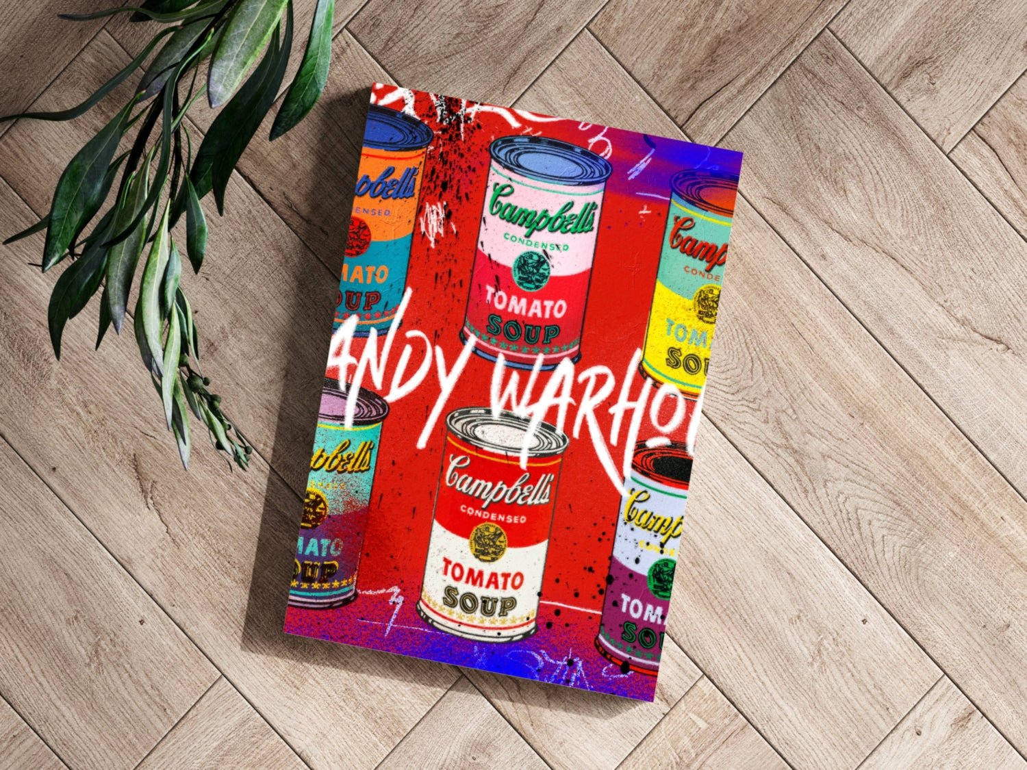 Pop Art Soup Cans Aluminum Print