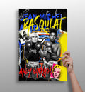 Graffiti Boxers Pop Art Aluminum Print