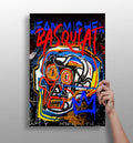 Colorful Graffiti Skull Aluminum Print