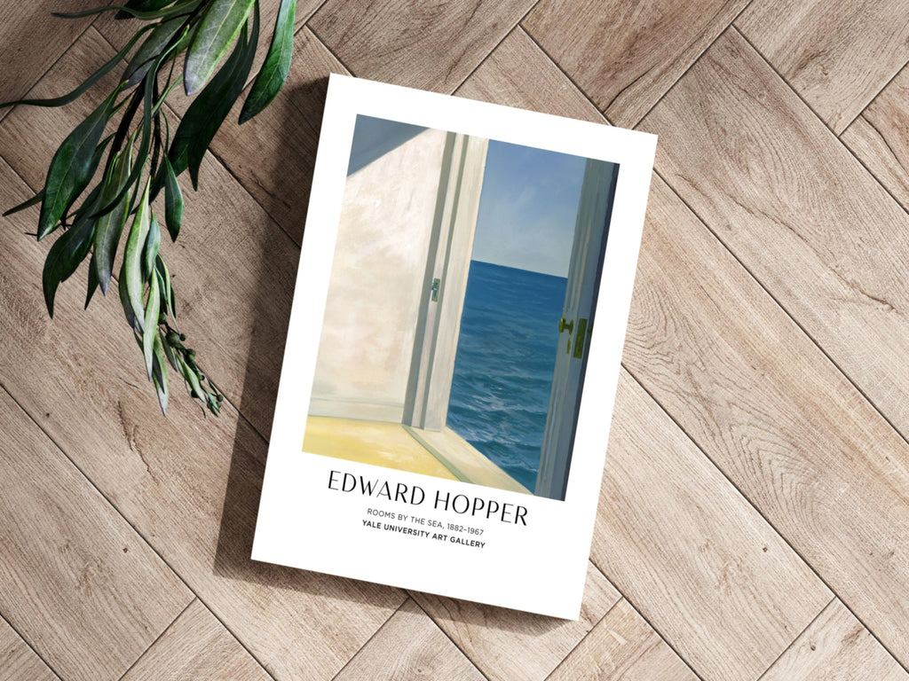 Open Door Room by the Sea Aluminum Print