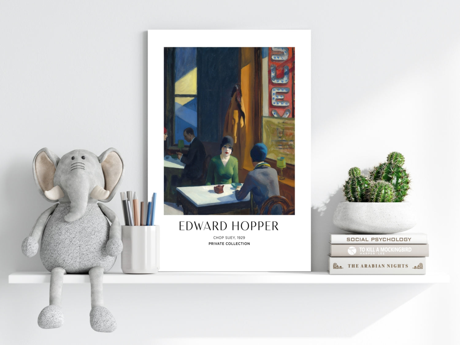 Vintage Chinese Restaurant Aluminum Print