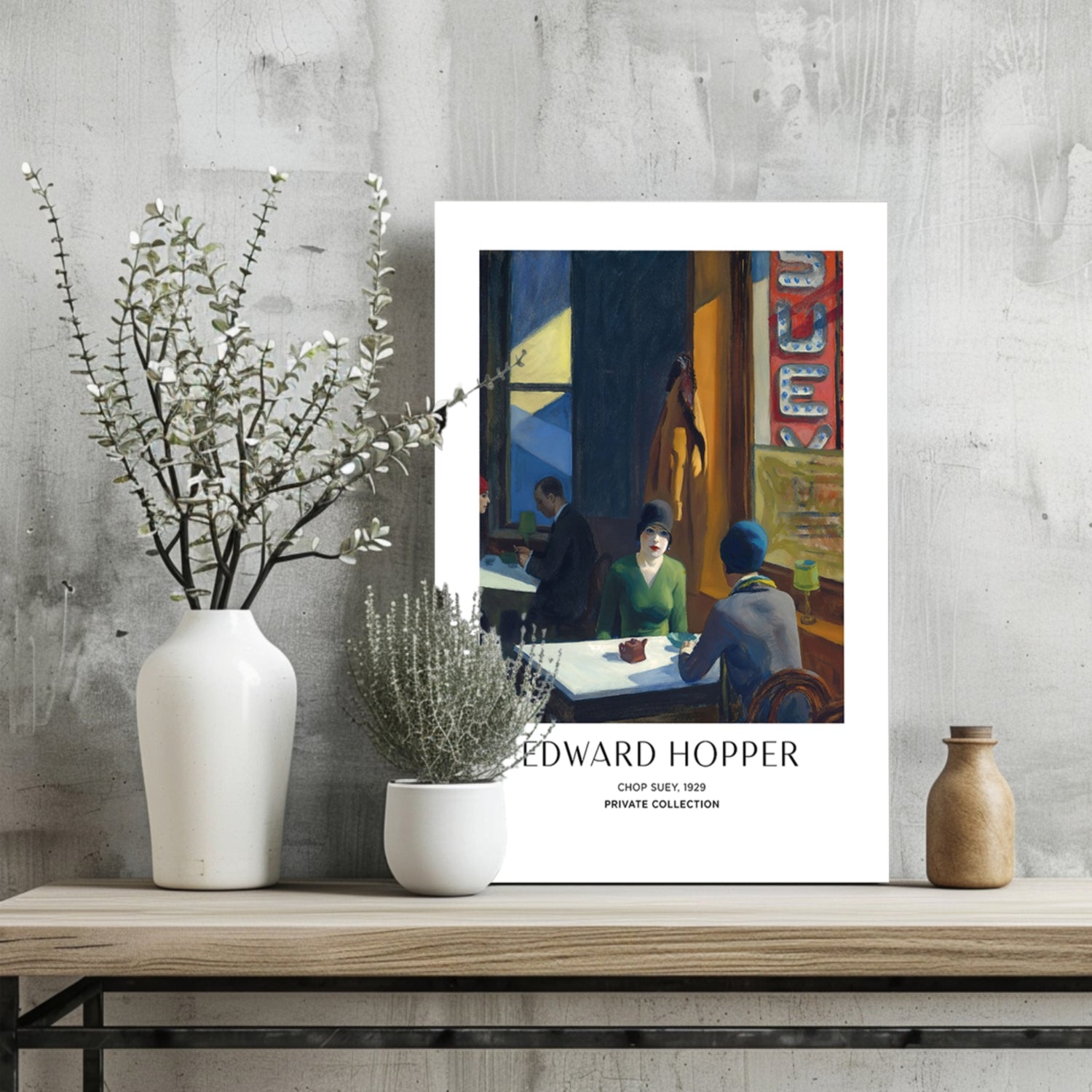 Vintage Chinese Restaurant Aluminum Print