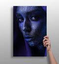 Indigo Stardust Woman Aluminum Print