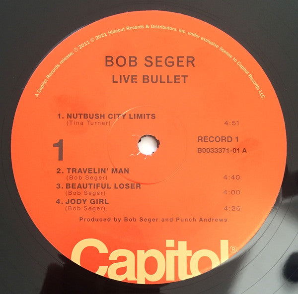 Bob Seger And The Silver Bullet Band Live Bullet Capitol Records, UMe, Hideout Records (4) 2xLP, Album, RE, RM, Gat Mint (M) Mint (M) - PhishStones Products