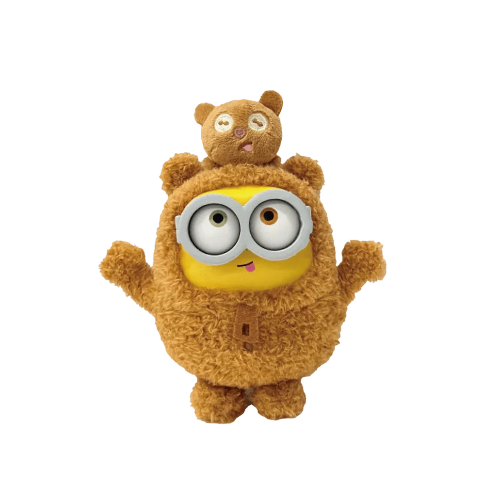 Minions BOB & TIM Best Buddies Forever Vinyl Plush Keychain Blind Box