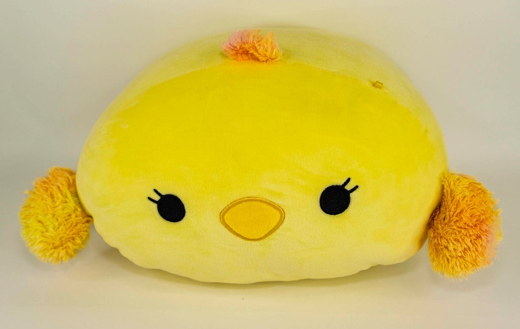 BOGO! Large Squishy Cuddlers Super Soft Plush Pet Toys: Squeak & NO Squeak