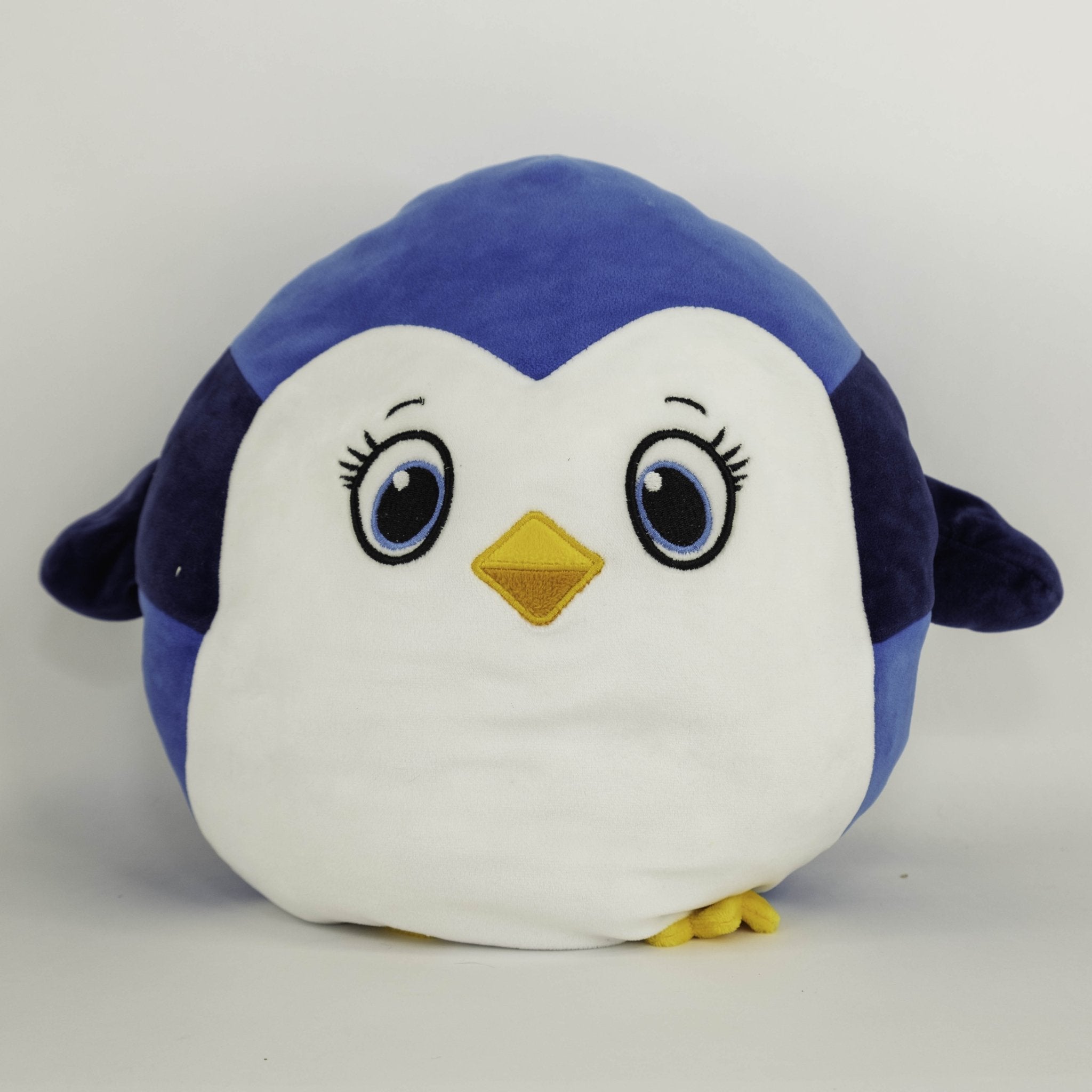 BOGO! Large Squishy Cuddlers Super Soft Plush Pet Toys: Squeak & NO Squeak