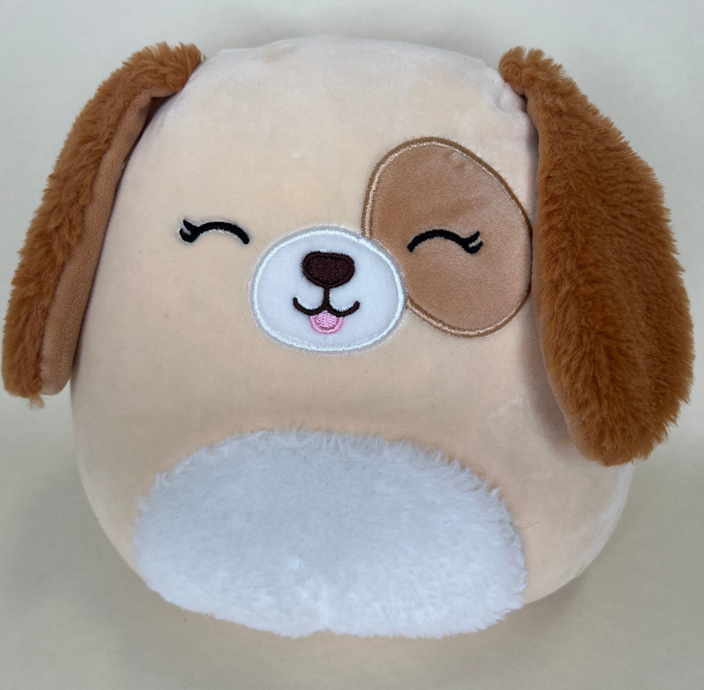 BOGO! Medium Squishy Cuddlers Super Soft Plush Pet Toys: Squeak & NO Squeak