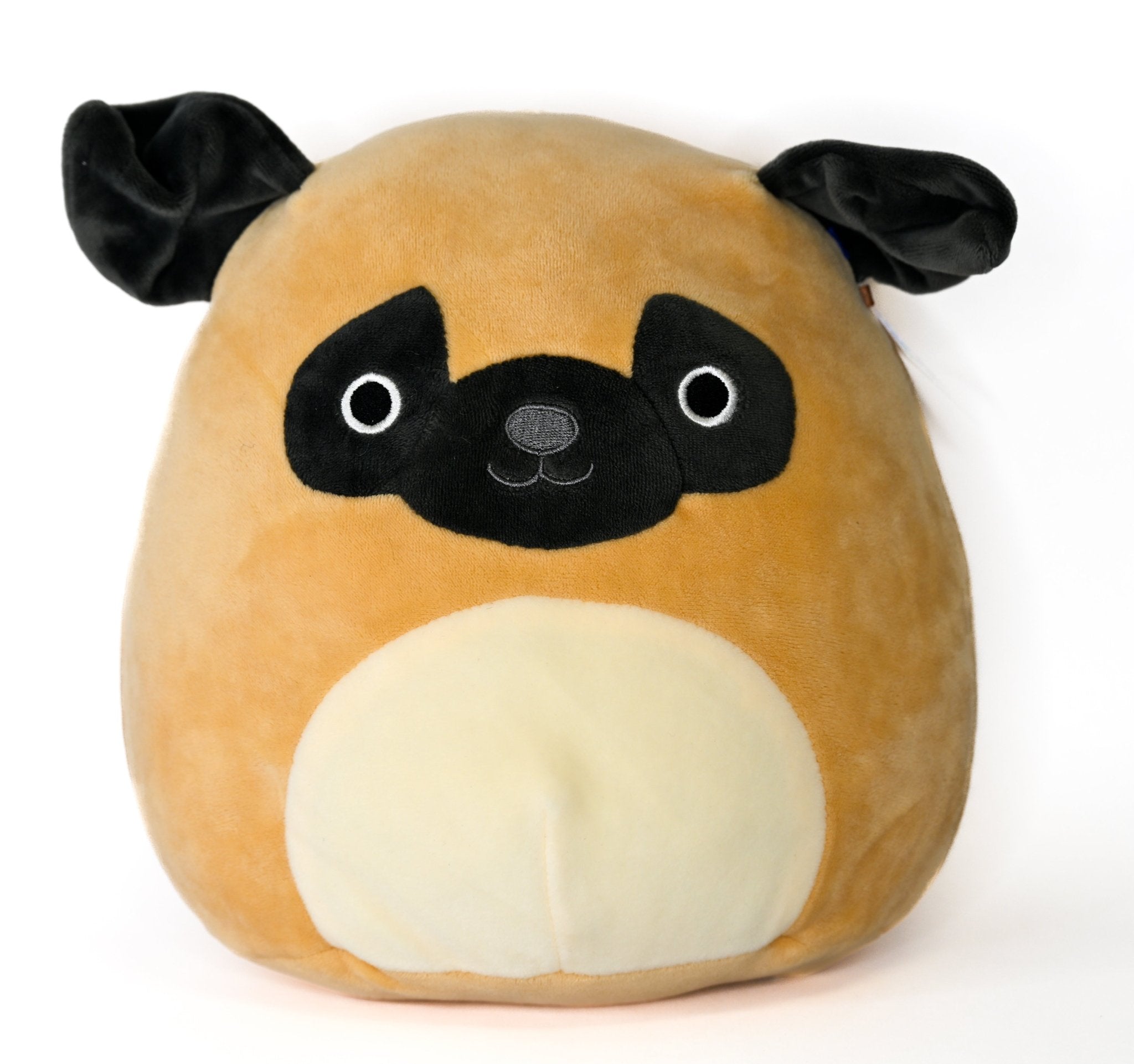 BOGO! Medium Squishy Cuddlers Super Soft Plush Pet Toys: Squeak & NO Squeak