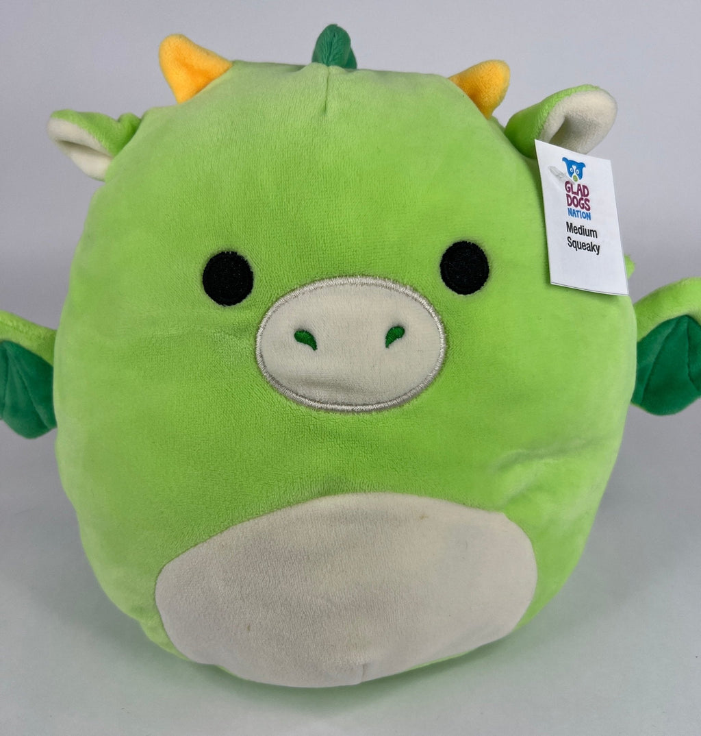 BOGO! Medium Squishy Cuddlers Super Soft Plush Pet Toys: Squeak & NO Squeak