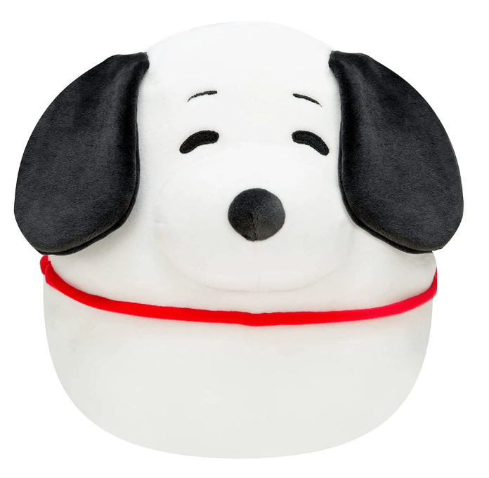 BOGO! Medium Squishy Cuddlers Super Soft Plush Pet Toys: Squeak & NO Squeak