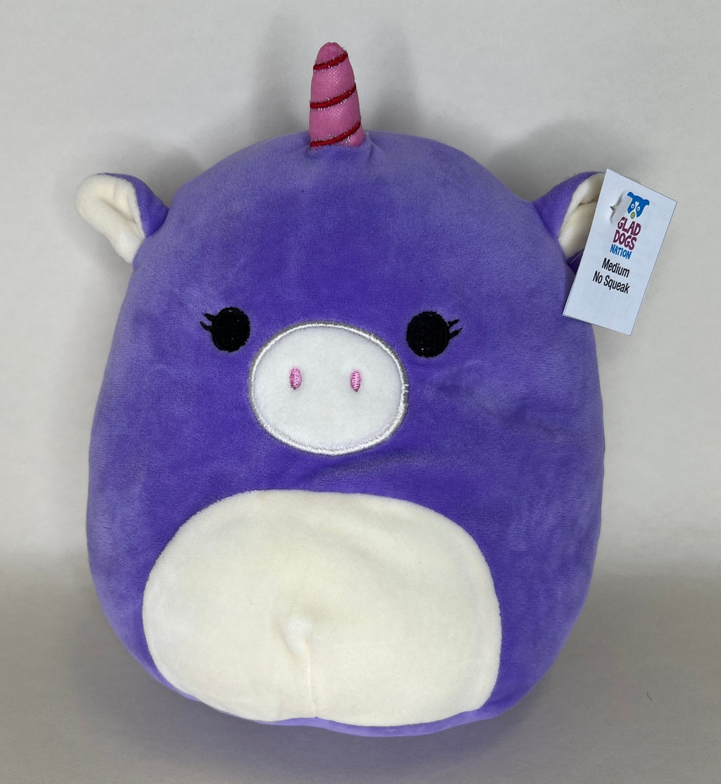 BOGO! Medium Squishy Cuddlers Super Soft Plush Pet Toys: Squeak & NO Squeak